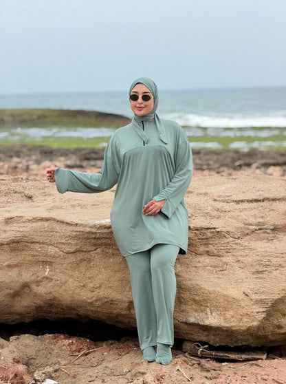 Burkini long élégant pour femme